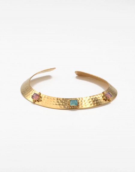 Collar gargantilla rígida Nefertiti