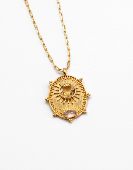 Collar Talismán Armonía oro