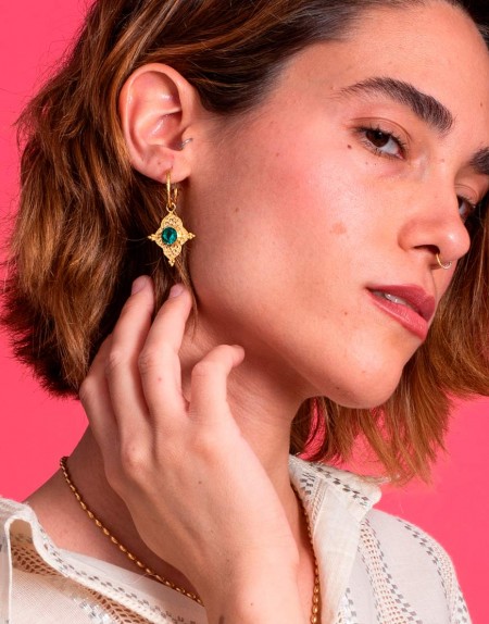 Pendientes aro étnicos Nira