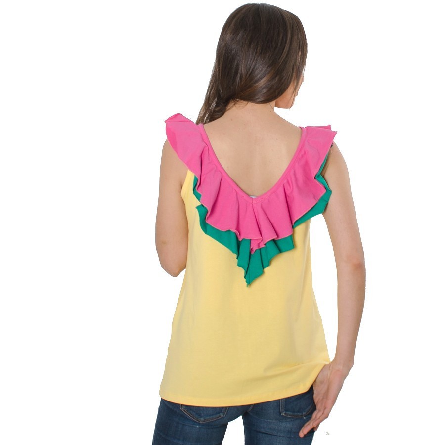 Camiseta La bella cubana escote espalda