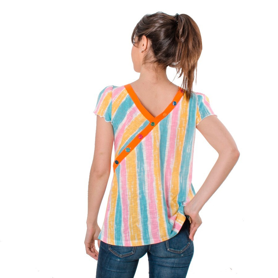 Camiseta El largo y cálido verano espalda