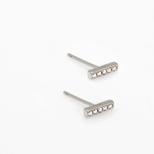 Pendientes Petites palo circonita +