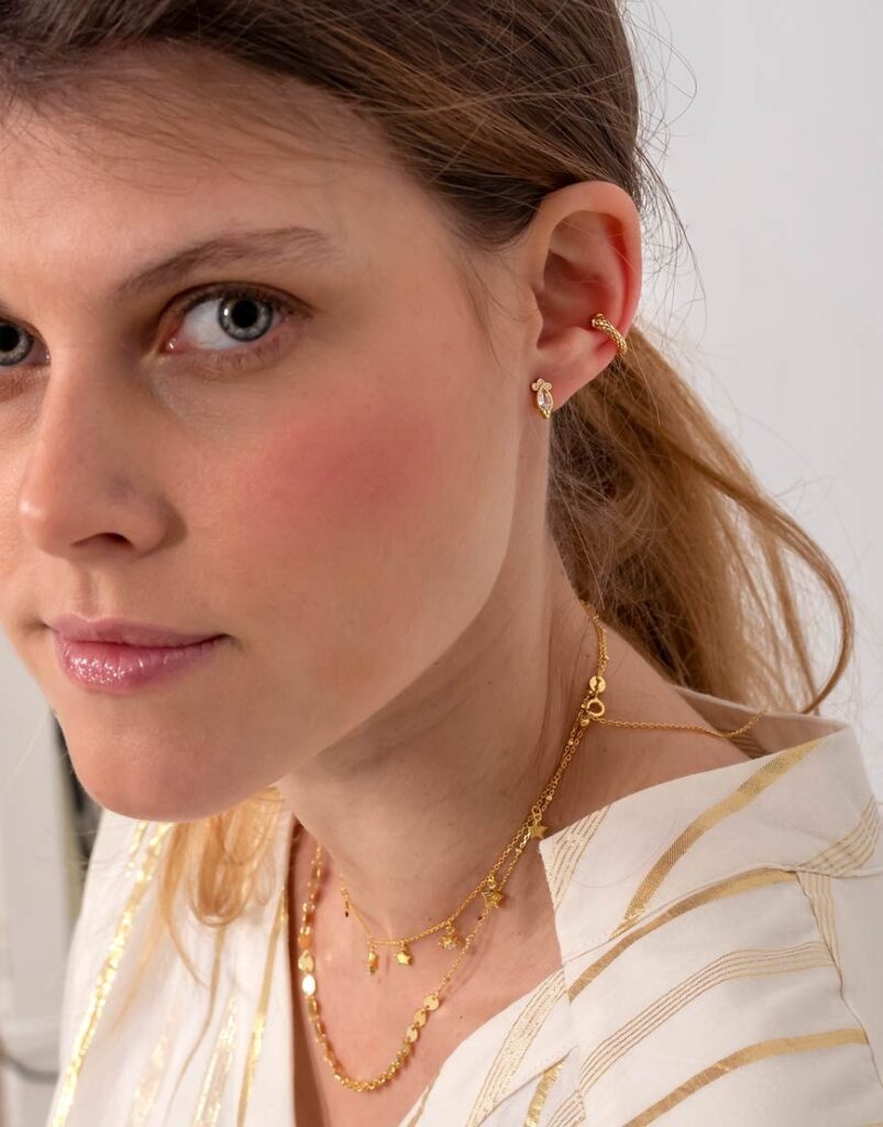 Pendientes Petites étnico lágrima detalle