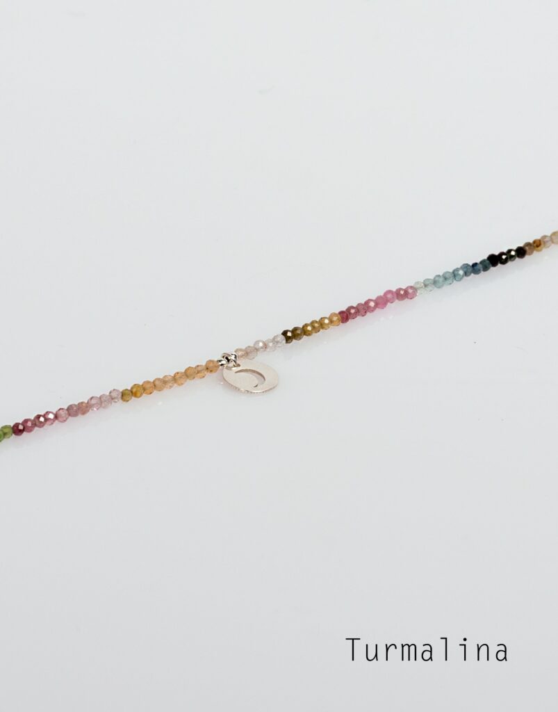 Collar Lia mineral plata