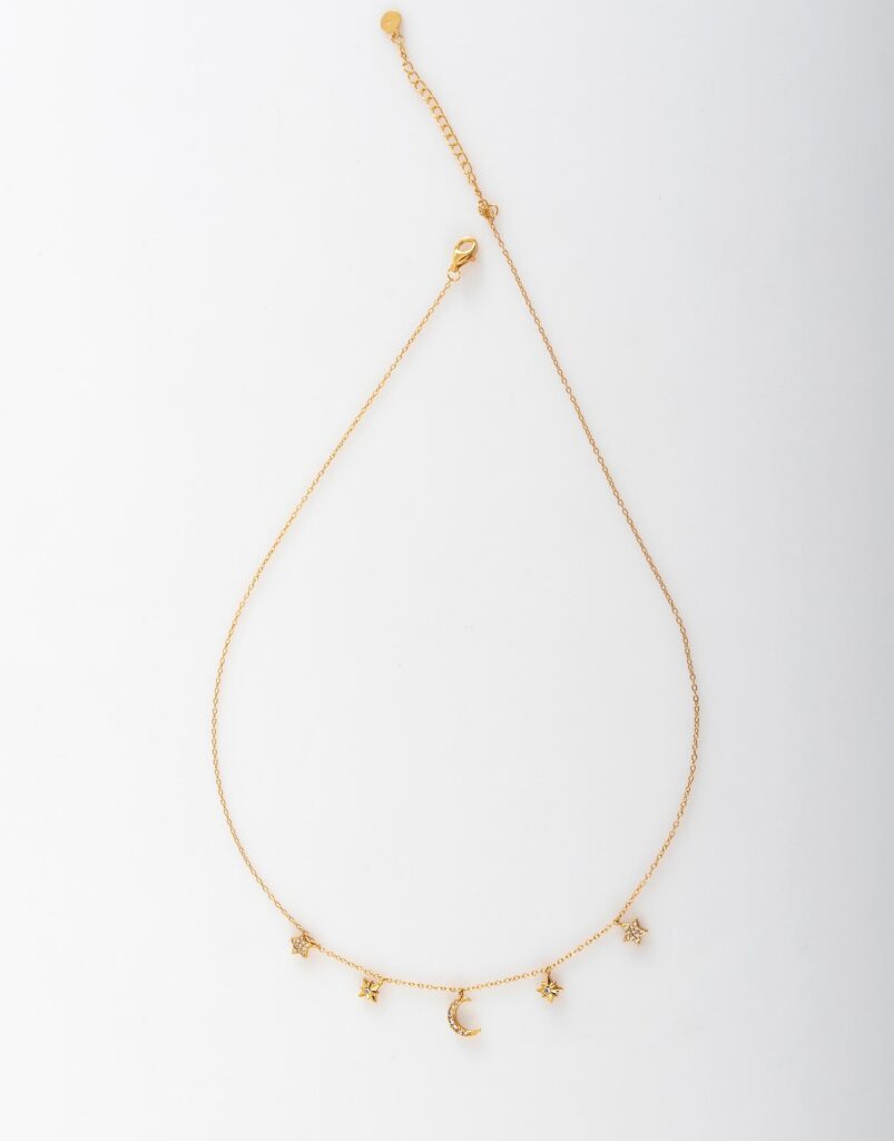 Collar Cielo Polar oro