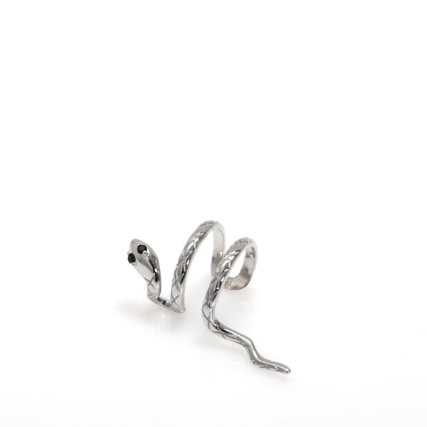 Pendiente Earcuff serpiente fina