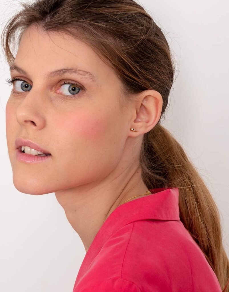 Pendientes Petites pincho arcoiris