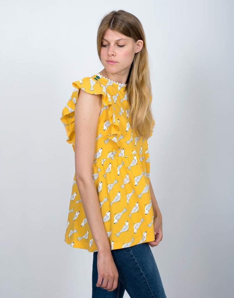 Amarillo Pio Pio vista lateral