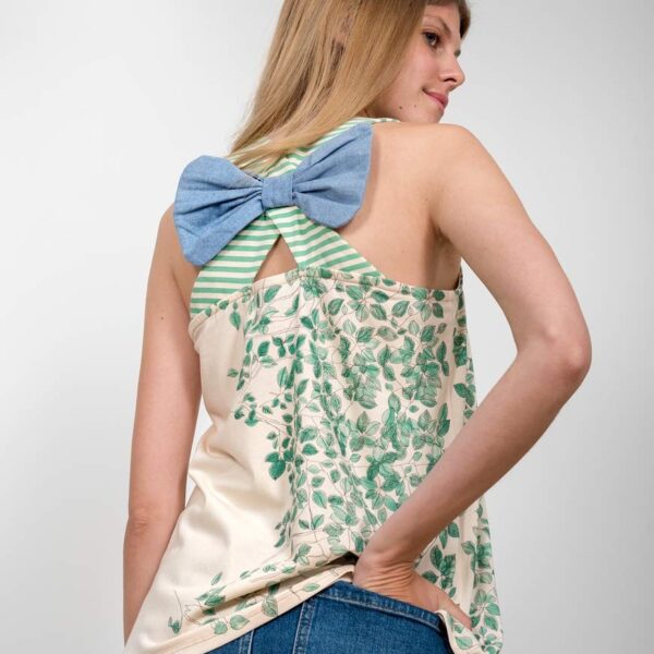 La tribu del garden espalda y lazo