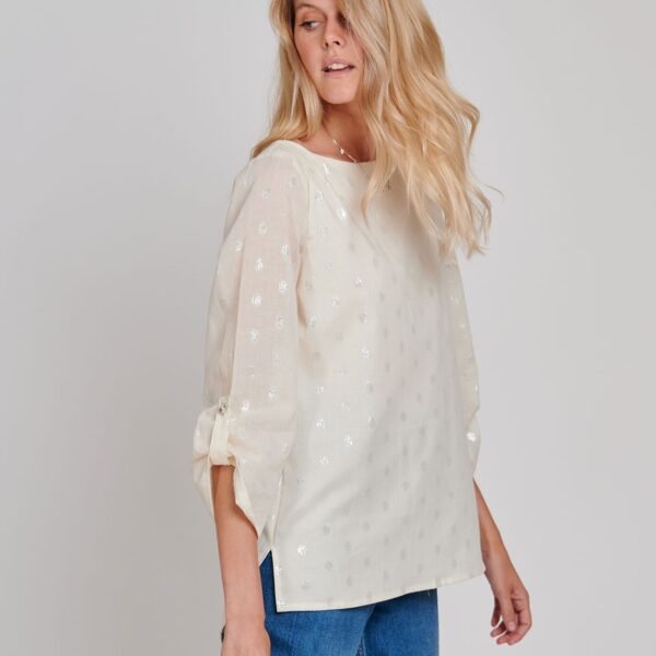Blusa Silver circles