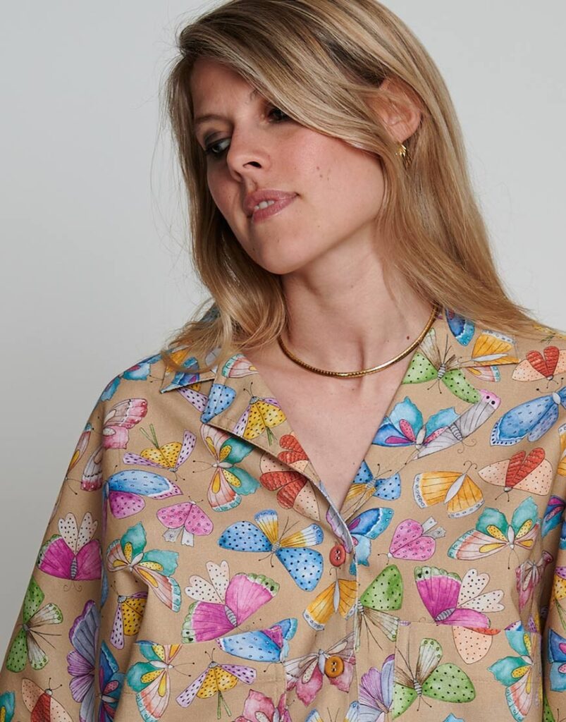 Blusa Compañía de alas detalle