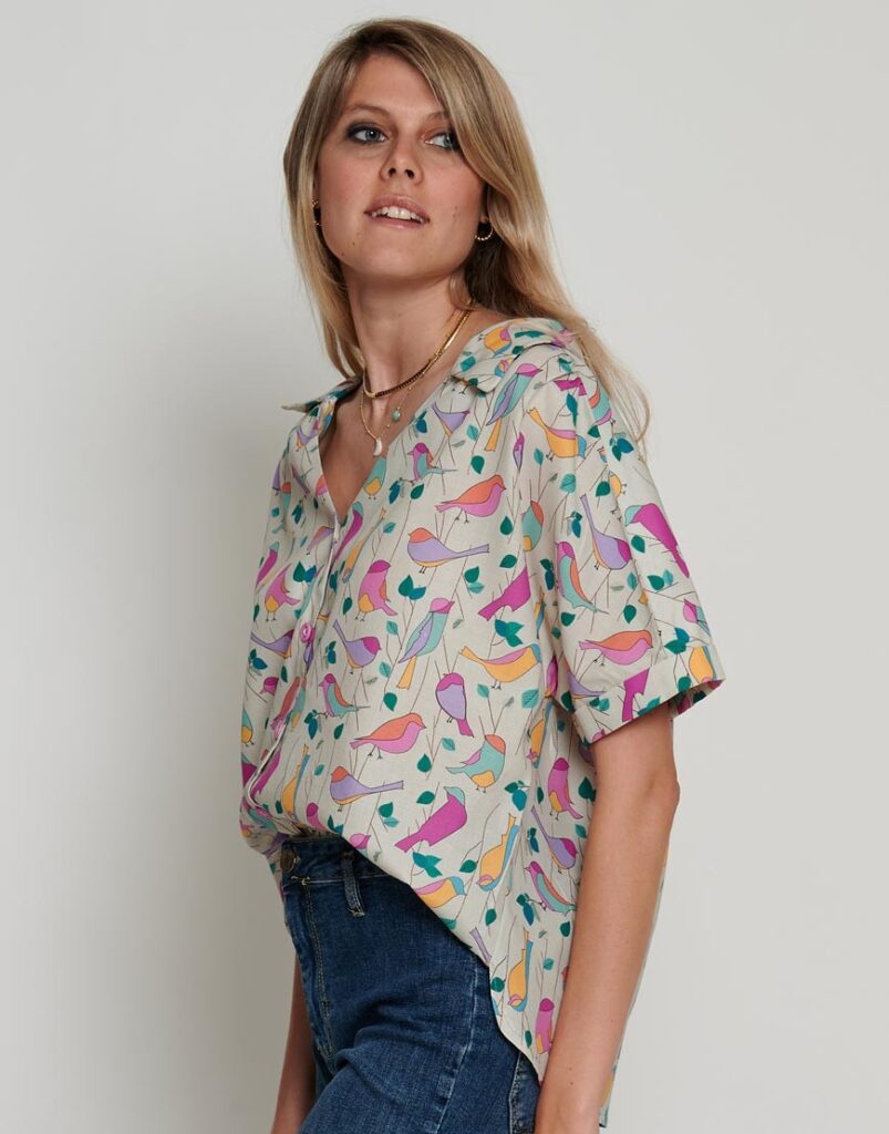 Blusa El coro de las ramas lado