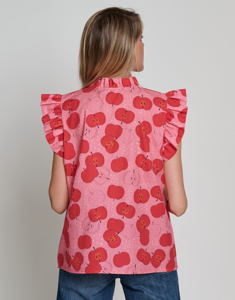 Blusa La fruta prohibida espalda