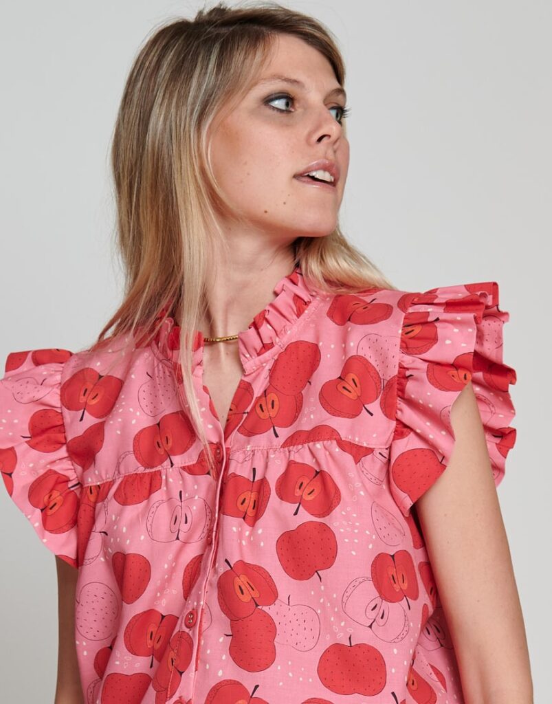 Blusa La fruta prohibida detalle