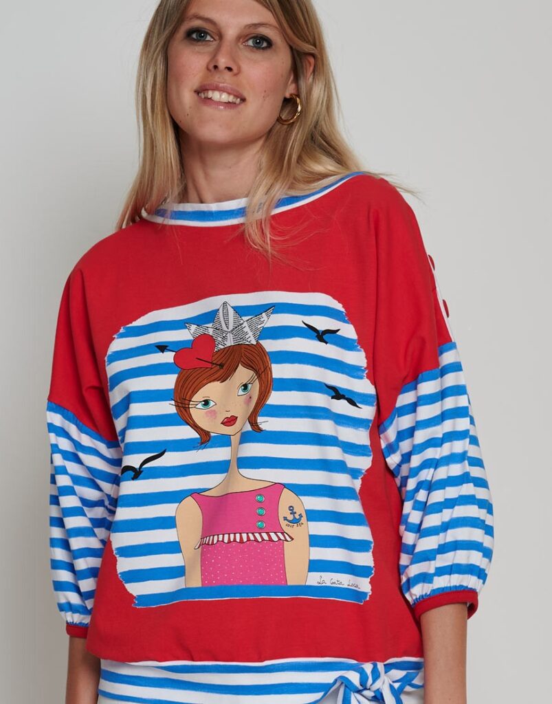 Camiseta Mira que coisa mais linda detalle frente