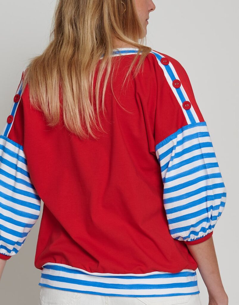 Camiseta Mira que coisa mais linda detalle manga