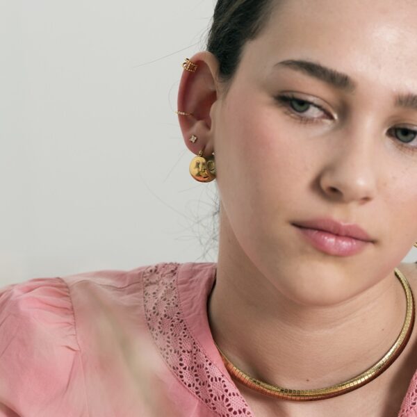 Pendientes acero Mila