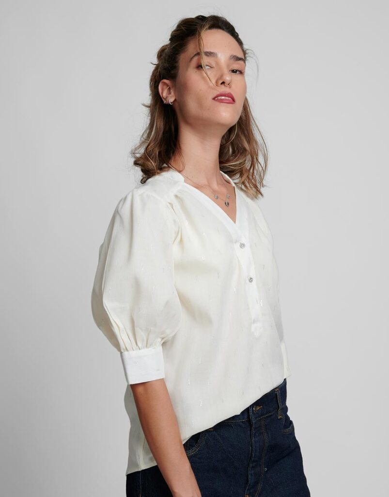 Blusa Saturday night lado