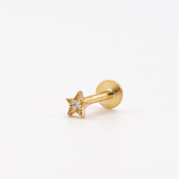 Piercing tragus mini estrella