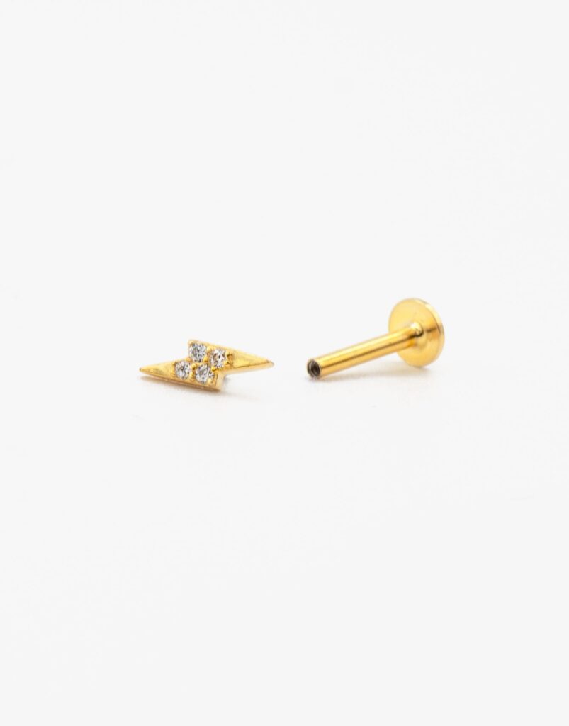 Piercing tragus rayo