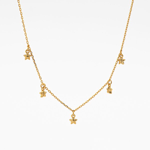 Collar estrellas bombé producto