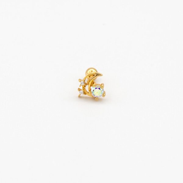 Piercing luna brillante