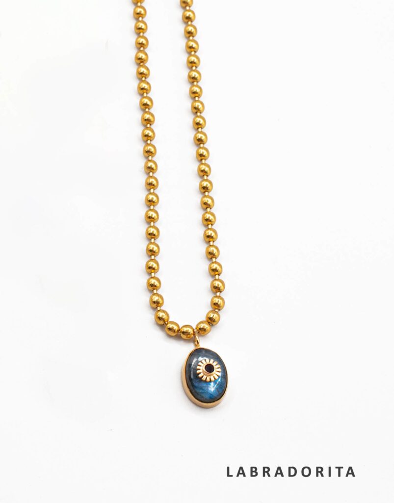 Collar labradorita