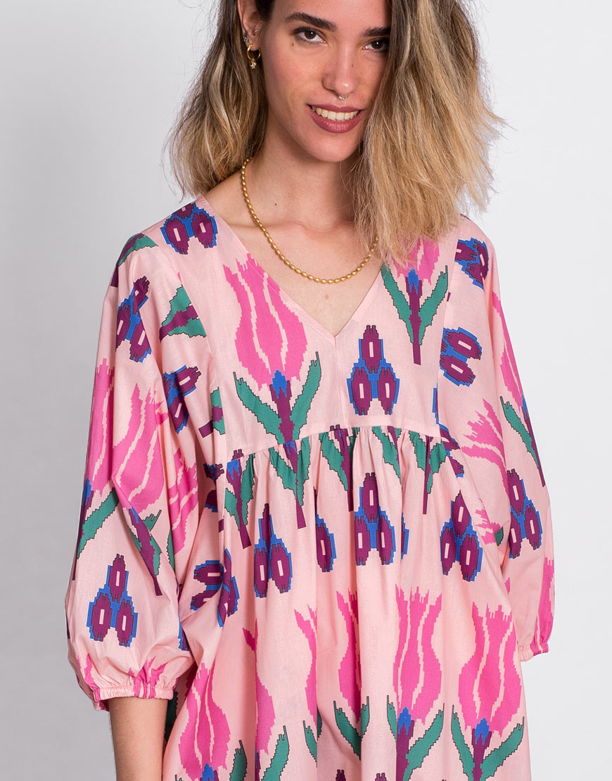 Vestido Estampado Floral - Imagen 2