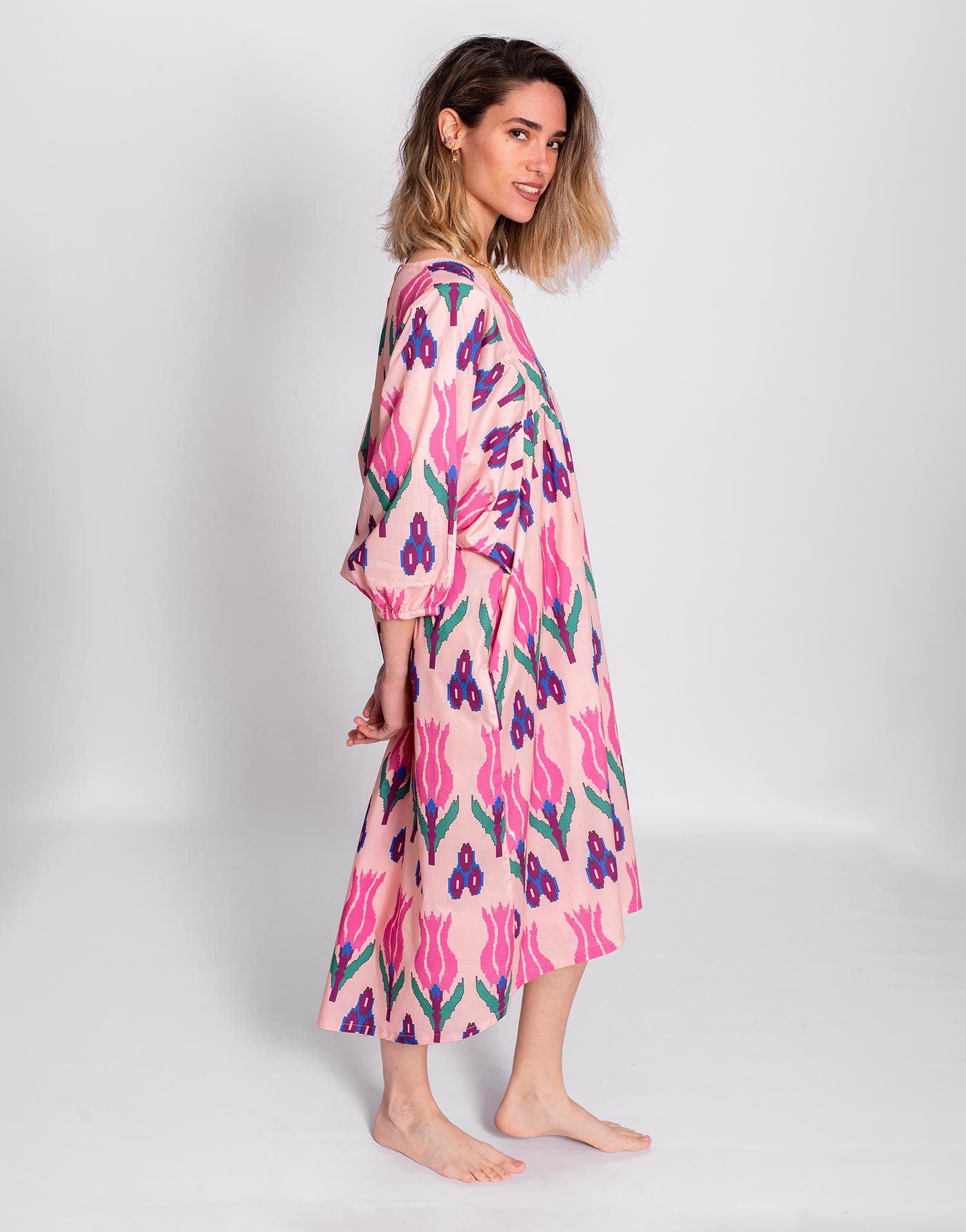 Vestido Estampado Floral - Imagen 3