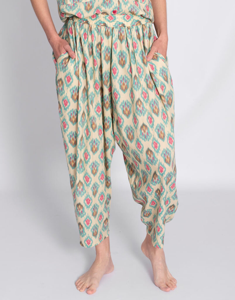 Pantalón Fluido Estampado para Mujer