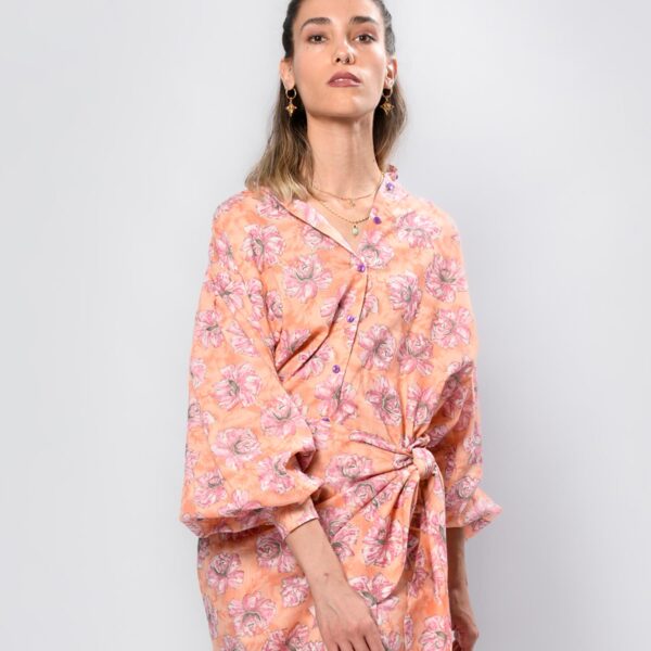 Blusa Estampada Peonía